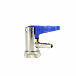Valvola gonfiaggio aria pneumatico 6mm auto moto airline connettore mandrino con clip on - Foto 1 di 1