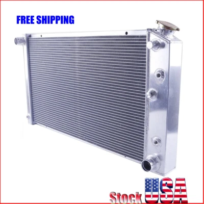 Radiador de 3 filas para Pontiac Lemans 1968 1969-1977 / Oldsmobile Delta 88 1971-1982 Foto 1 de 4