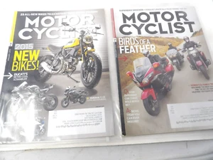 Lot of 6 2015 Motorcyclist Magazines Jan, Feb, Mar, Apr, May, Aug - Bild 1 von 3
