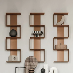 1 LIBRERIA ART DESIGN IN METALLO LACCATO 28 NUOVE COLORAZIONI LIVING - Foto 1 di 8