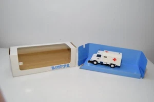 B71 1:50 SOLIDO VEREM 371 MERCEDES-BENZ UNIMOG AMBULANCE RED CROSS UN WHITE MIB - Picture 1 of 15