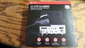 Cobra 25 LTD Classic Professional Midsize CB Radio AM FM Nowy model 2024 - Zdjęcie 1 z 3