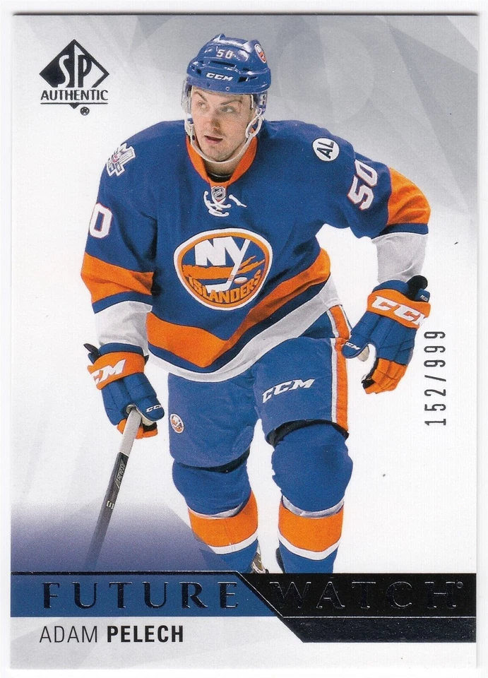 2015-16 Upper Deck SP Authentic Future Watch ADAM PELECH 222 999 Islanders UD RC - Image 1 of 1