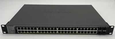 Netgear ProSafe GS752TPP 48-Port Gigabit Ethernet PoE+ 4 SFP Port Smart Switch - Image 1 of 4