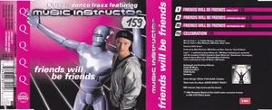 Queen Dance Traxx Feat. Music Instructor - Friends Will Be Fri (4 Track Maxi CD) - Bild 1 von 1