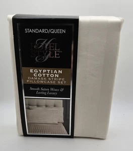 Hotel Style Standard / Queen Size Pillowcase Set Egyptian Cotton - Picture 1 of 2