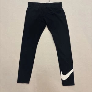 Nike Sportswear Girls Tights AR4076-010 Black Casual Gym Yoga Tights Size XL - Picture 1 of 7