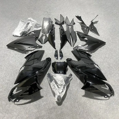 Carenados para Kawasaki Ninja 650R 2009-2011 Kit de carenado de inyección negro vítreo Foto 1 de 4