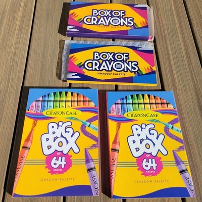 The Crayon Case Box Of Crayons & Big Box Of 64 Shades iShadow Pallets Makeup  - Image 1 of 4