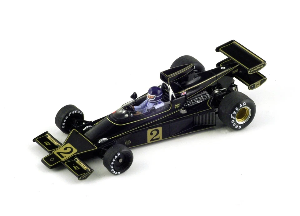 F1 1:43 Spark S1770 Lotus 76 N°2 J.Ickx Belgium GP 1974, New,Full Tobacco Livery - Immagine 1 di 4