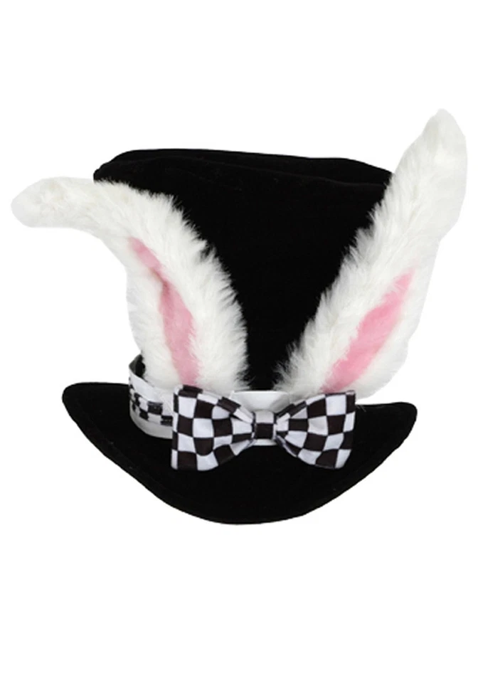 White Rabbit Adult Hat - Image 1 of 1