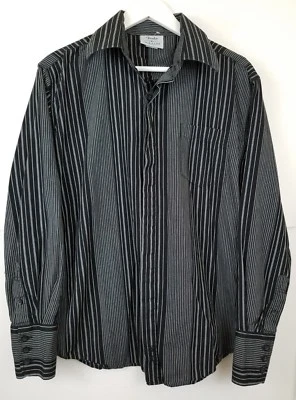 Fender Button Front Shirt Men's Long Sleeve Black Size Small Skull - Image 1 of 4