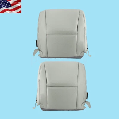 Capa de assento de couro frontal inferior cinza para Lexus RX450 2010 2011-2015 peças dos EUA - Imagem 1 de 4