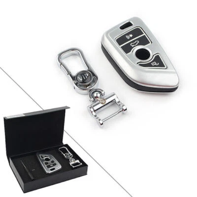 Smart 4 Button Metal Key Shell For BMW X Series X1,X5,X6.Zinc Alloy - Image 1 of 4