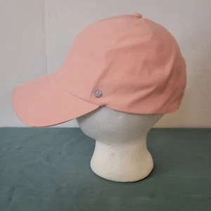 Lululemon Womens Pink Hat Reflective Running Cap Adjustable Lightweight - Picture 1 of 7