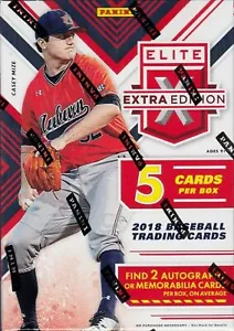 2018 PANINI ELITE EXTRA EDITION BASEBALL BLASTER BOX FACTORY SEALED NEW - Picture 1 of 2