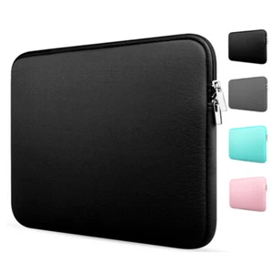 Laptop Bag 15.6-6 Inch Laptop Case Soft Computer Bag Office Travel Business for - Photo 1/38