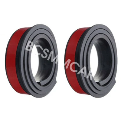 Protector de molduras de goma para guardabarros de rueda de coche tiras anticolisión Foto 1 de 4