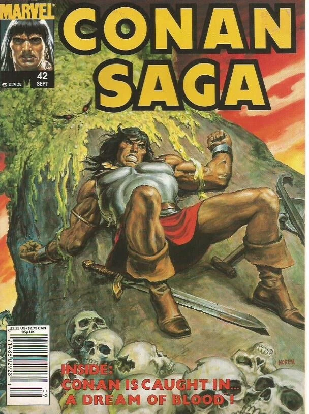 Conan Saga n.42 - Marvel Comics 1990 - Mancante di spille - Immagine 1 di 1