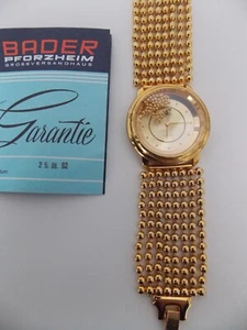Sehr ausgefallene RE-WATCH Armbanduhr Uhr Damen Kugeln goldfarben - Bild 1 von 4