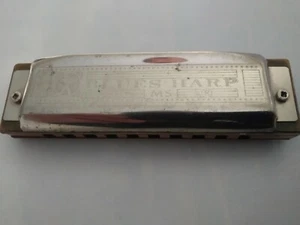VINTAGE M. HOHNER BLUES HARFE, KEY OF C, HARMONIKA - Bild 1 von 10