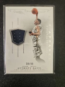 2013-14 National Treasures Air Apparent Anthony Davis 38/99 - Picture 1 of 2