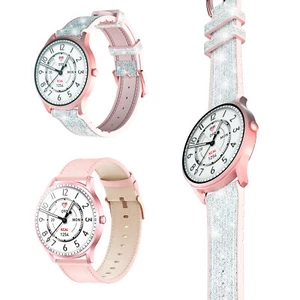 Smartwatch KIESLECT Lora Pink IP68 BT iOS rozmowy tętno - Zdjęcie 1 z 12