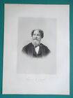ISAAC B. TAYLOR New York Bellevue Hospital President - 1878 Portrait Print