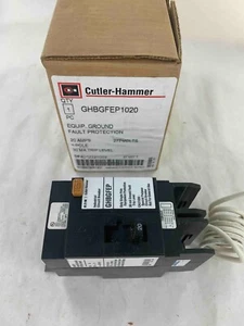 GHBGFEP1020 CIRUIT PROTECTOR; 2 POLE; 240 VAC/480 VAC STAR/277 VAC AT 50/60 HZ; - Picture 1 of 3