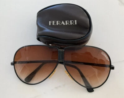 Gafas de sol vintage FERRARI Aviator Fórmula 1 con estuche original Foto 1 de 4