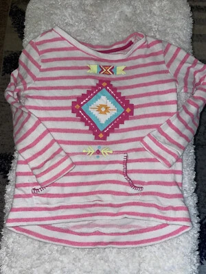 Billabong девочек sz. L розовый в полоску толстовка. Милый, веселый - Изображение 1 из 4