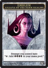 Liliana of the Dark Realms EMBLEM, M14
