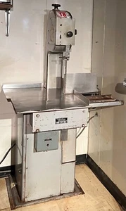 COMMERCIAL BUTCHER SHOP MEAT & BONE BAND SAW Sanitary Compact- 3 Ph 220 Volt - Picture 1 of 14