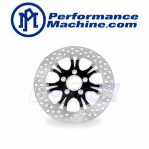Performance Machine Rear Heathen Two-Piece Brake Rotor for 2000-2007 Harley tb - Picture 1 of 5