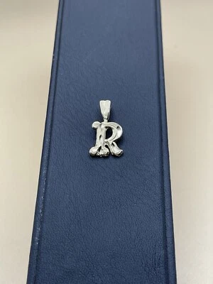 14 Kt Yellow Gold “R” Charm/ Pendant Women’s Initial Capital R Jewelry ￼1g - Image 1 of 4