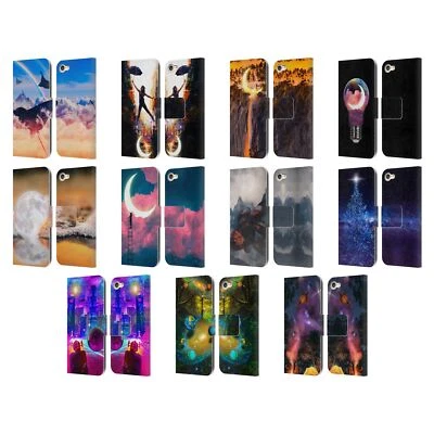 FUNDA LIBRO DAVE LOBLAW CIENCIA FICCIÓN Y CUERO SURREALISTA PARA APPLE iPOD TOUCH MP3 Foto 1 de 4