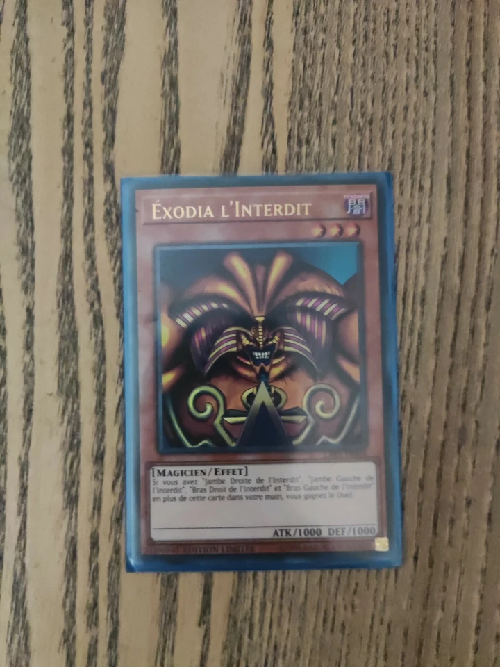 Exodia l'interdit LART-FR004 sous Sleeve MINT/NEUF - Photo 1/1