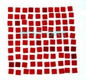 10 Stück 6x6x1,0 mm 650 nm Laser hohe Transmission / Filter gegen 400-1100 nm - Bild 1 von 6