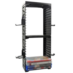 Game Storage Tower CD Discs Disk Rack Controller Holder For PS5/PS4/NS/XBOX - Picture 1 of 8