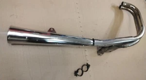 1983 Kawasaki KZ 1100 LTD Chrome Right Exhaust Pipe Muffler Header KZ1100 Shaft - Picture 1 of 24