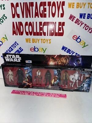 Star Wars Force Awakens Battle Pack Regalo 6 figuras Rey Kylo Poe Finn FN-2199 Foto 1 de 4
