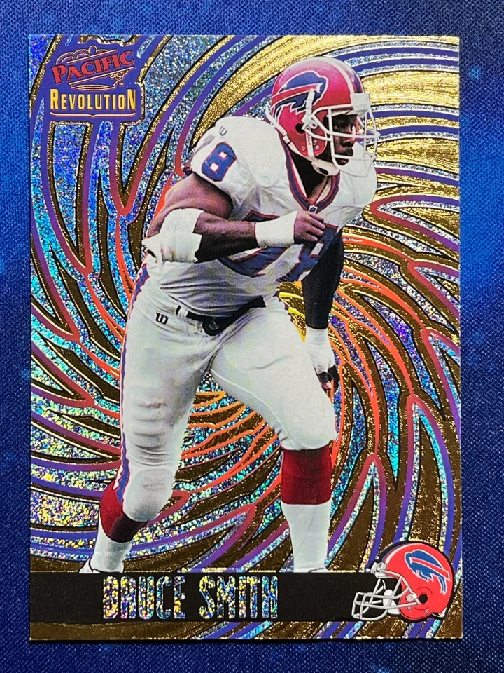 1998 Pacific Revolution Football #17 Bruce Smith Buffalo Bills - Image 1 of 2