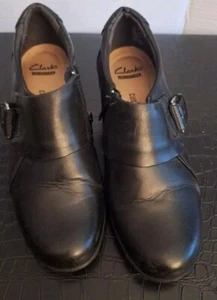 Clarks Ultimate Comfort Collection Women Shoes Size 7 Color Black - Picture 1 of 5