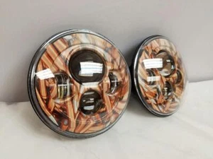 "Faros LED Rubicon diseño de bala de cobre de 7"" para Suzuki Jeep Wrangler JK CJ TJ - Imagen 1 de 4