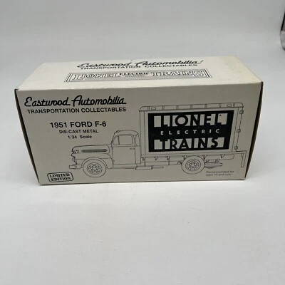 Primera marcha trenes eléctricos Lionel 1951 Ford F-6 Eastwood automóvil 1/34 19-0104 Foto 1 de 4