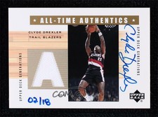 2004-05 Ultimate Collection Buybacks /18 Clyde Drexler #CD-A Auto HOF