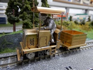 0n18 Scale PH Lightweight Diesel Locomotive & Freight Car Kit On18/O9 9 mm Gauge - Picture 1 of 9