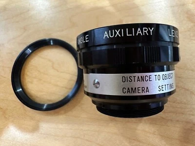 Wide Angle Auxiliary Lens 48 mm diameter Series V, finishing rim, 37 mm mount - Image 1 of 4
