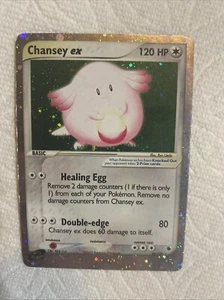 Pokemon Ruby Sapphire: Chansey ex 96/109 Holo Foil Rare Excellent!! - Picture 1 of 12