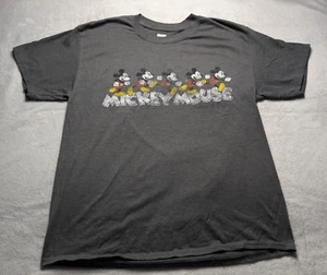 Camiseta Auténtica y Original Parques Disney XL Para Hombre Mickey Mouse Animación Gris - Imagen 1 de 3